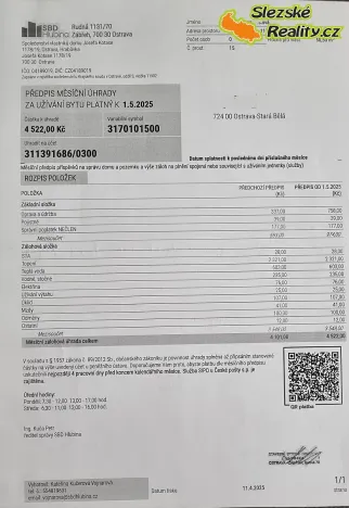 Prodej bytu 2+1, Ostrava, Josefa Kotase, 52 m2