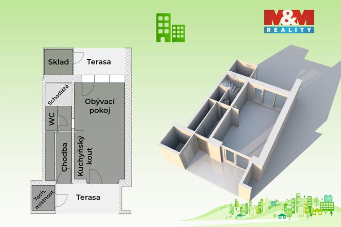 Prodej bytu 3+kk, Horní Bečva, 79 m2