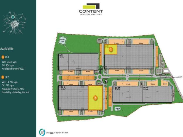 Pronájem skladu, Úžice, 5667 m2