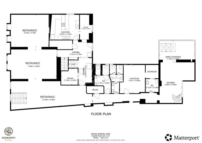Prodej restaurace, Radnice, Pivovarská, 377 m2