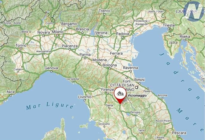 Prodej vily, Civitella in Val di Chiana, Itálie, 200 m2