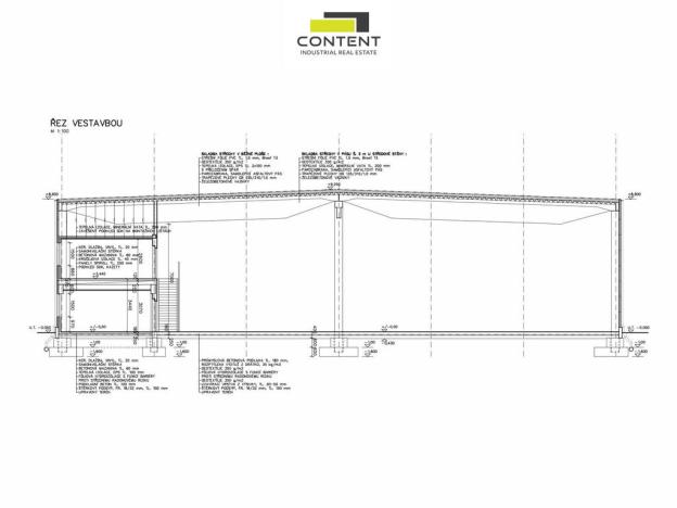 Pronájem výrobních prostor, Tábor - Čekanice, 1300 m2