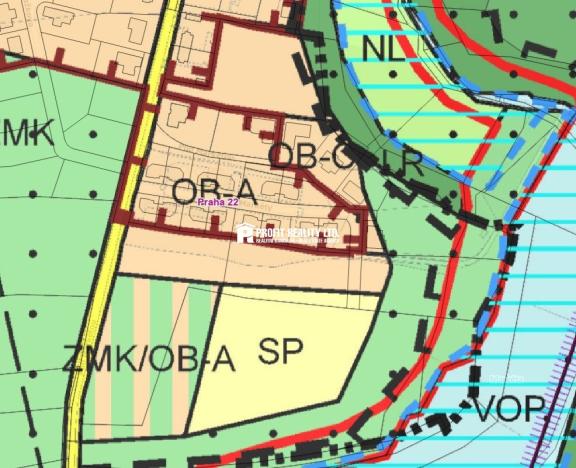 Prodej pozemku pro bydlení, Praha - Hájek, 13237 m2