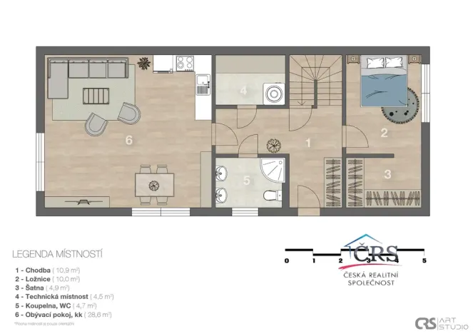 Prodej rodinného domu, Praha - Vinoř, Lipoltická, 112 m2