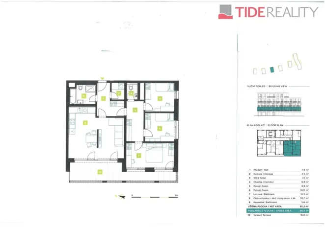 Prodej bytu 4+kk, Beroun, 93 m2