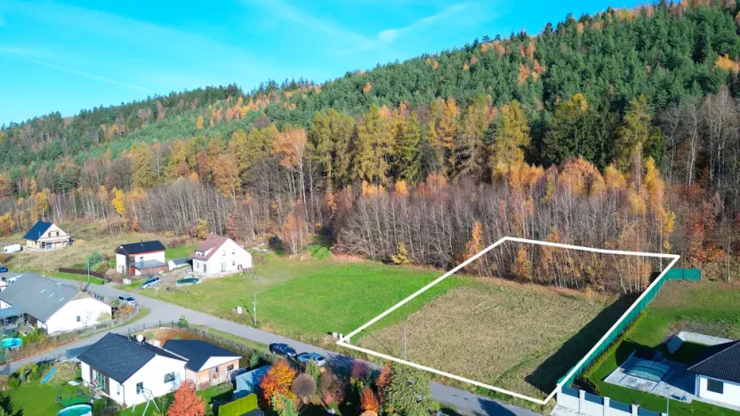 Prodej pozemku pro bydlení, Hodkovice nad Mohelkou, 1471 m2