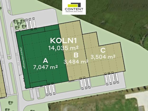 Pronájem skladu, Ovčáry, 3000 m2