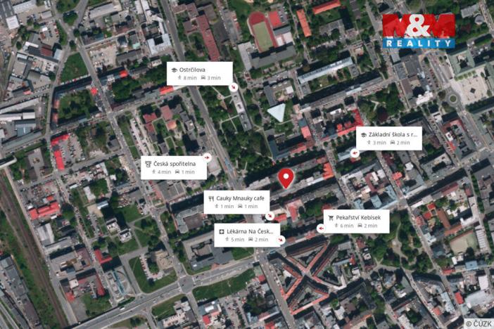 Prodej bytu 2+1, Ostrava - Moravská Ostrava, Veleslavínova, 68 m2