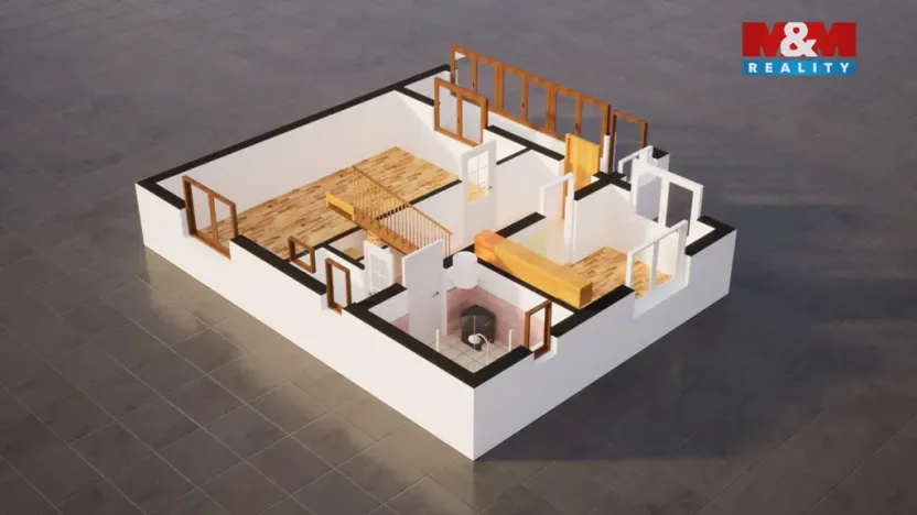 Prodej rodinného domu, Růžová, 137 m2