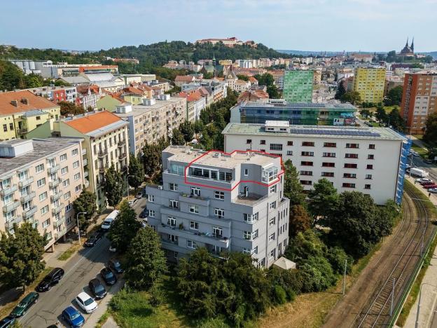 Prodej bytu 2+kk, Brno - Staré Brno, Výstavní, 86 m2