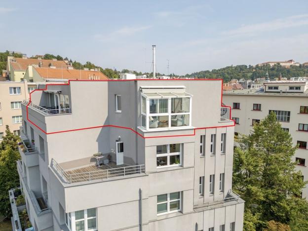 Prodej bytu 2+kk, Brno - Staré Brno, Výstavní, 86 m2