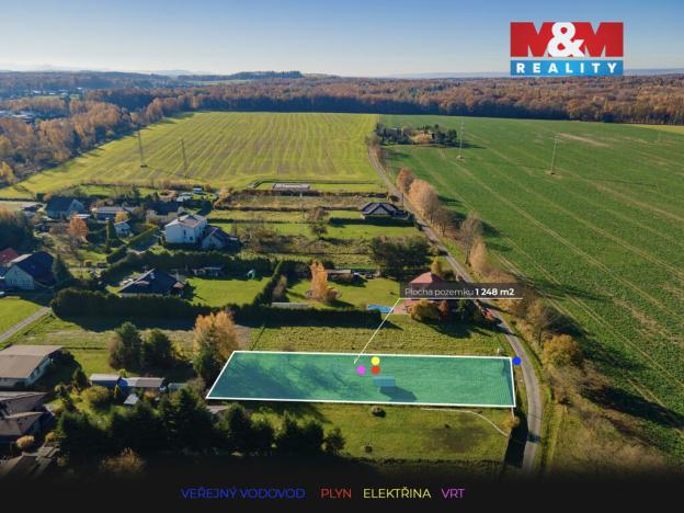 Prodej pozemku pro bydlení, Paskov, Polní, 1284 m2