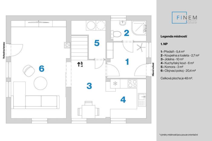 Prodej rodinného domu, Nová Ves - Staré Ouholice, 108 m2