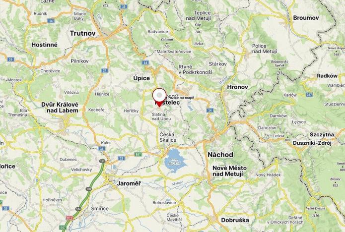 Prodej pozemku, Slatina nad Úpou, 151 m2