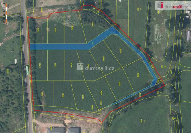 Prodej pozemku pro bydlení, Nezabylice - Hořenec, 949 m2