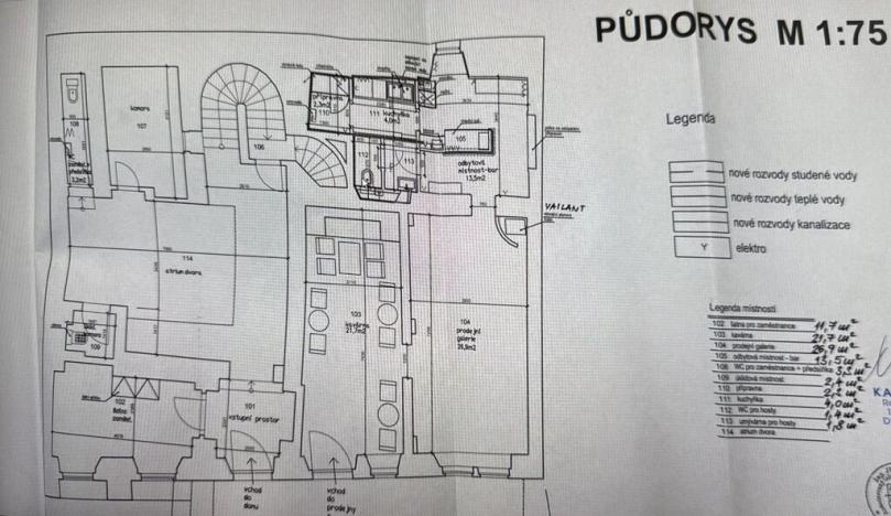 Pronájem restaurace, Praha - Malá Strana, Maltézské náměstí, 71 m2