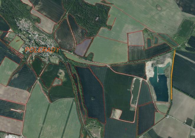 Prodej pole, Polerady, 3862 m2