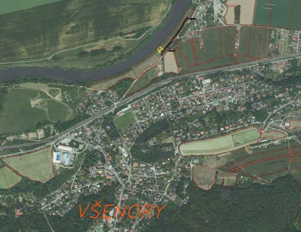 Prodej pozemku, Všenory, 782 m2