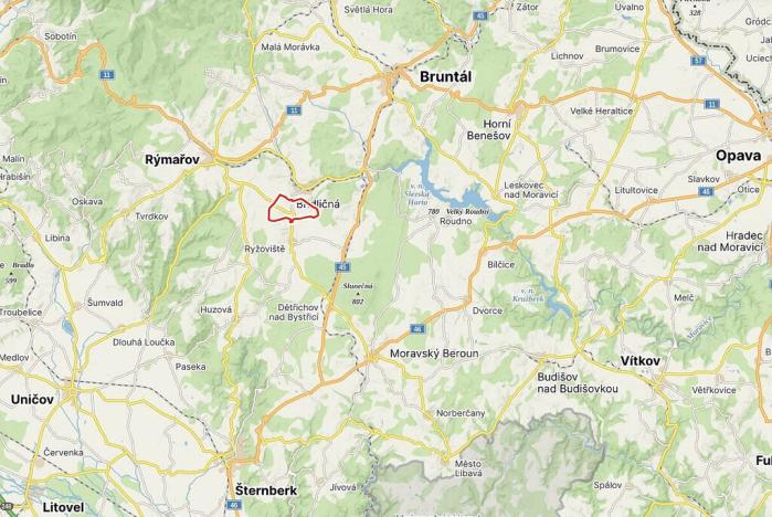 Prodej pozemku, Břidličná - Vajglov, 1984 m2