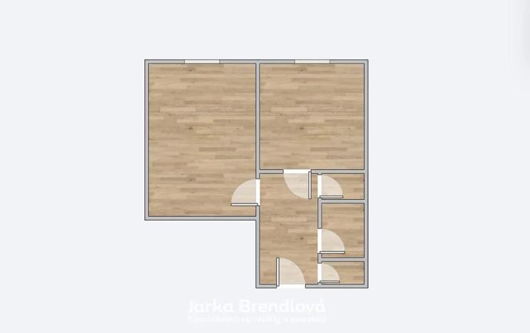 Prodej bytu 2+kk, Ostrava, Alšovo náměstí, 51 m2