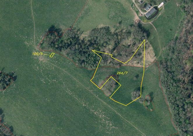 Prodej pole, Cvikov - Trávník, 16894 m2