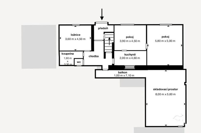 Prodej rodinného domu, Tlučná, Hlavní, 290 m2