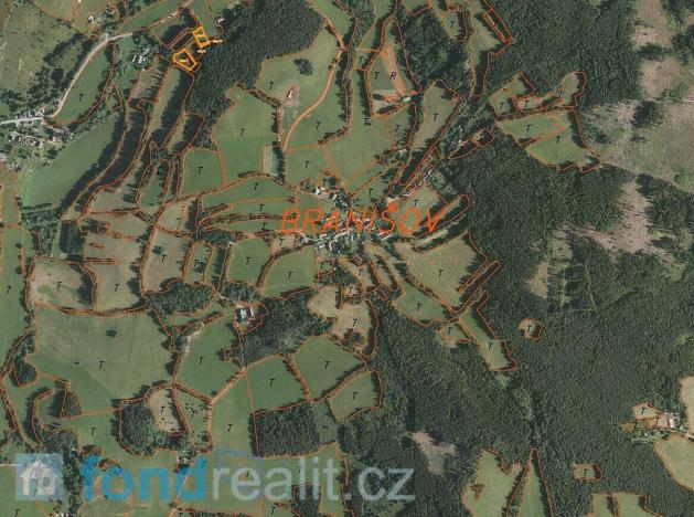 Prodej pole, Zdíkov - Branišov, 20225 m2