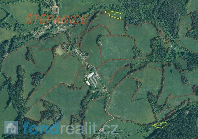 Prodej pozemku, Hartmanice, 9140 m2