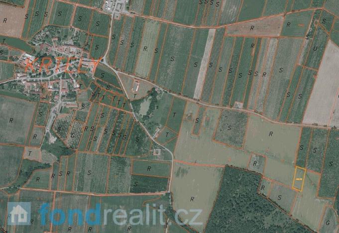 Prodej pole, Malovice - Krtely, 4926 m2