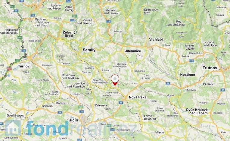 Prodej pole, Stará Paka, 44606 m2