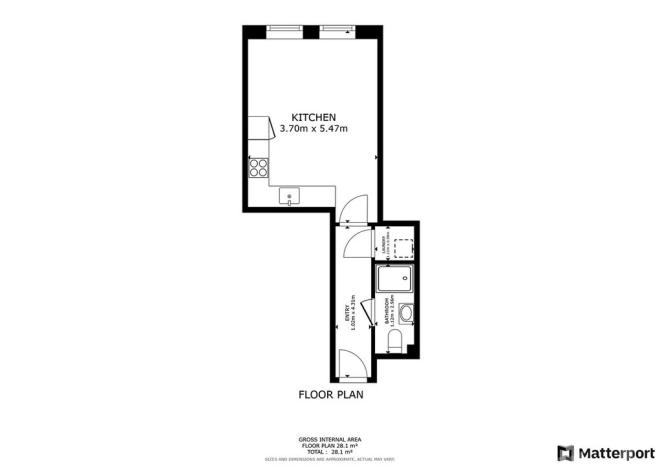 Pronájem bytu 1+kk, Praha - Žižkov, Milíčova, 29 m2