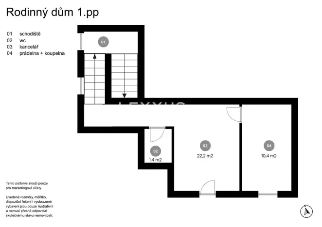 Prodej rodinného domu, Praha - Strašnice, Na výsluní, 206 m2