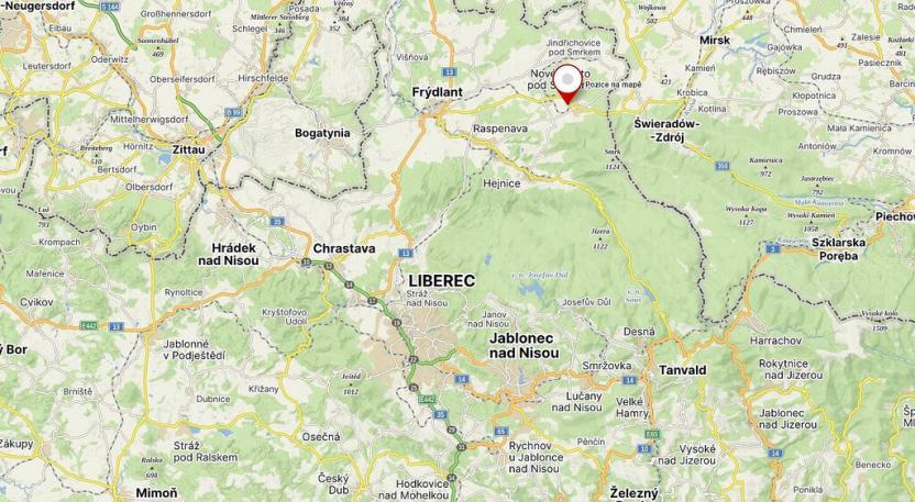 Prodej pozemku, Nové Město pod Smrkem, 72 m2