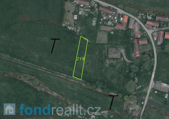 Prodej pozemku, Tojice, 1003 m2