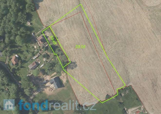 Prodej pole, Staré Křečany, 50580 m2