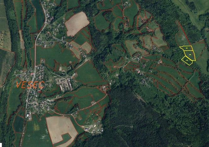 Prodej pole, Mírová pod Kozákovem, 20044 m2