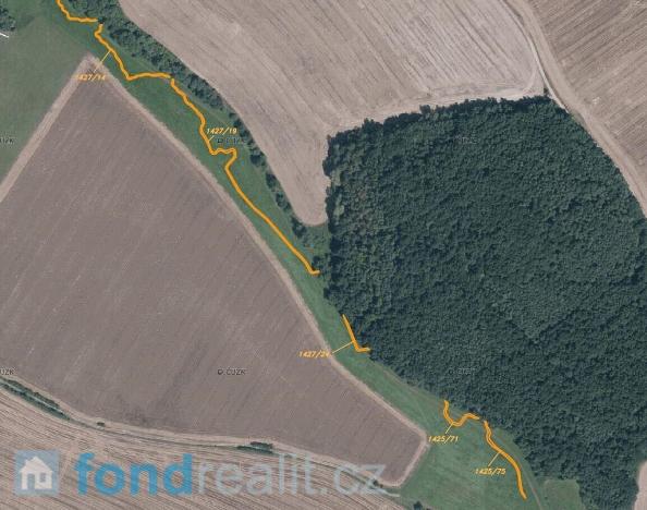 Prodej pole, Rosovice, 1718 m2