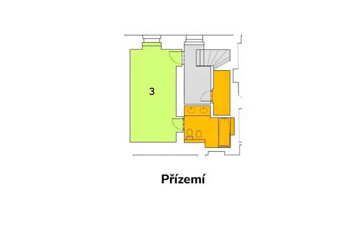Pronájem bytu 3+kk, Praha - Vinohrady, Mánesova, 118 m2