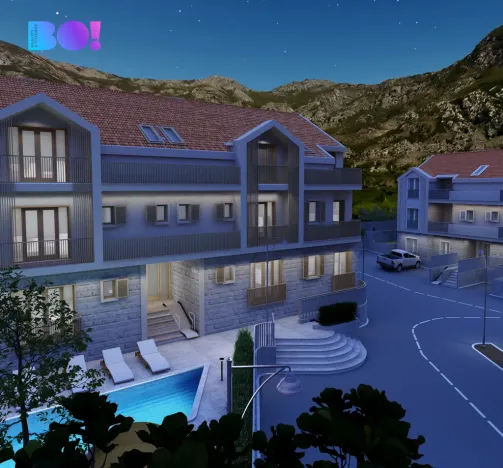 Prodej bytu 2+kk, Risan,Černá Hora, 58 m2
