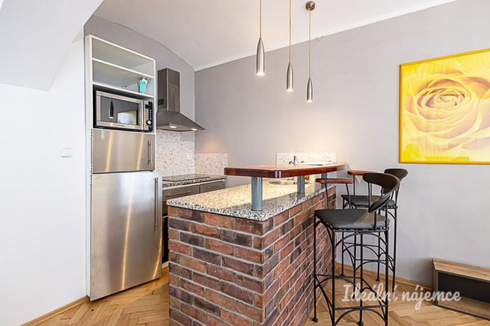 Pronájem bytu 1+kk, Praha - Žižkov, Rokycanova, 41 m2