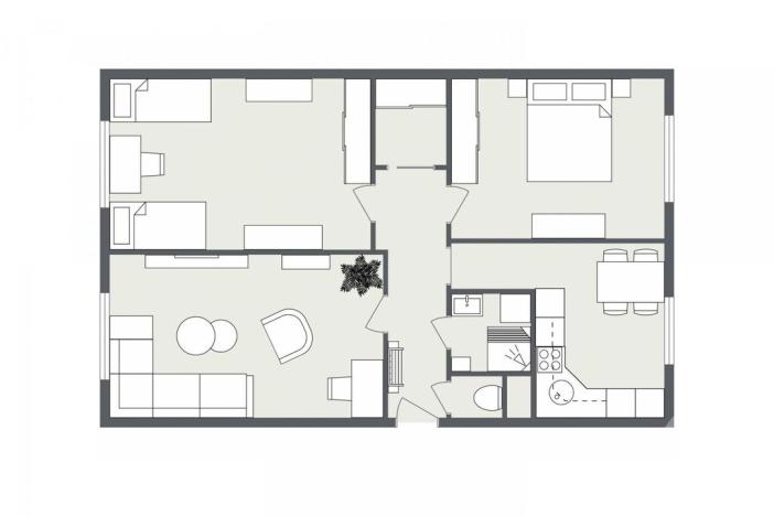 Pronájem bytu 3+1, Bohumín - Nový Bohumín, Štefánikova, 76 m2