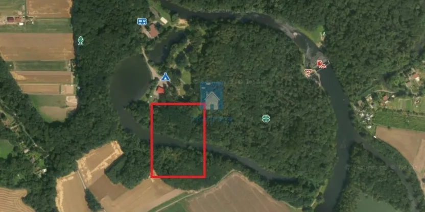 Prodej pozemku, Brozany nad Ohří, Ke Kempu, 4200 m2