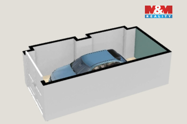 Prodej garáže, Havlíčkův Brod, 15 m2