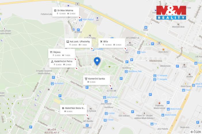 Pronájem bytu 3+kk, Mladá Boleslav - Mladá Boleslav II, 17. listopadu, 73 m2