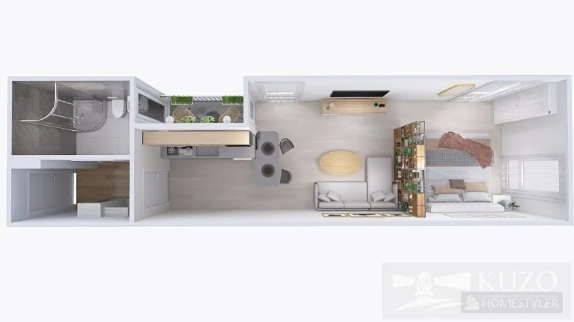 Pronájem bytu 1+kk, Plzeň, Goldscheiderova, 34 m2