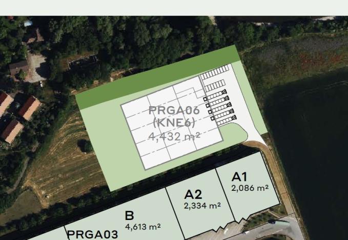 Pronájem skladu, Kněževes, Nad Kovárnou, 4432 m2