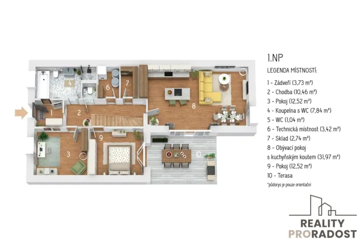 Prodej rodinného domu, Tršice - Přestavlky, 143 m2