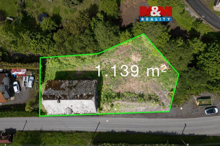 Prodej pozemku pro bydlení, Jamné nad Orlicí, 1139 m2