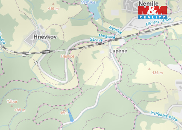 Prodej lesa, Nemile, 12967 m2