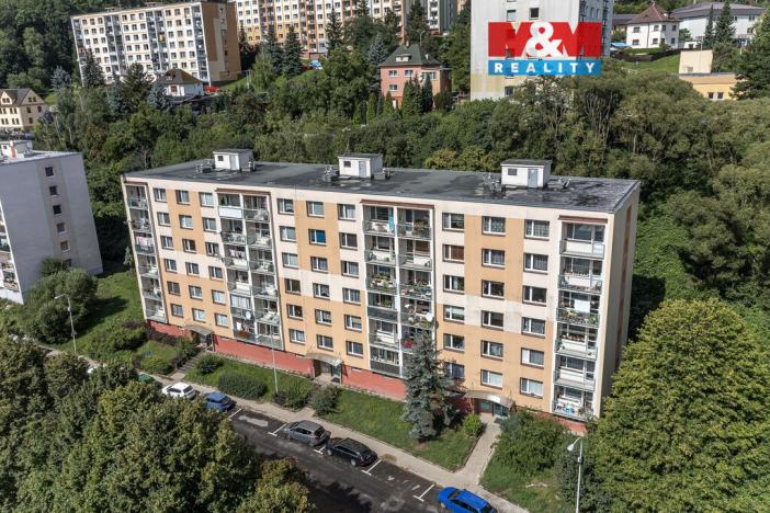 Pronájem bytu 1+1, Děčín, Na Pěšině, 34 m2